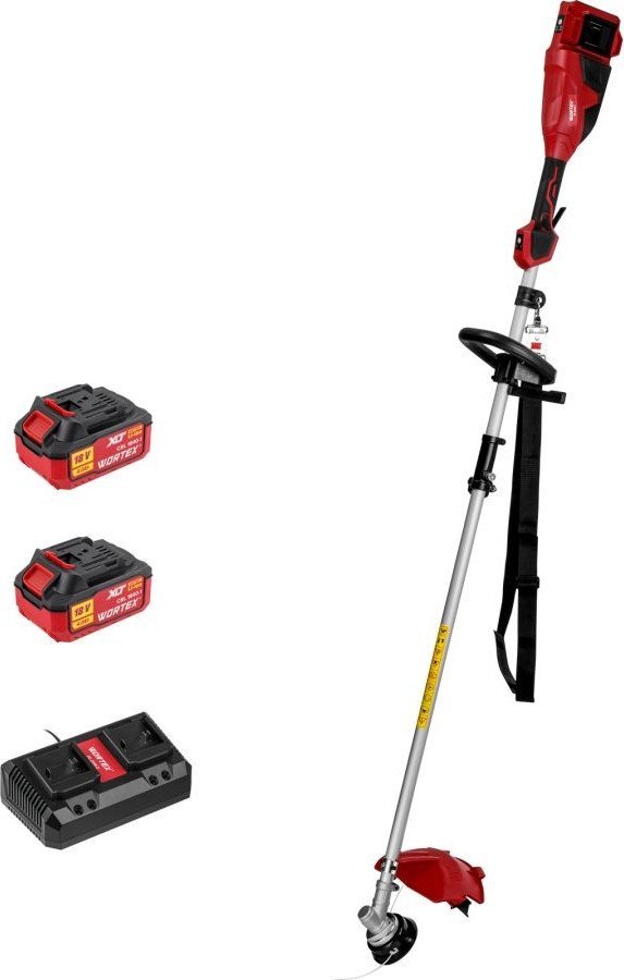 Триммер Wortex TB 3036-1 ALL1 XLT Set 1334872 (с 2-мя АКБ)