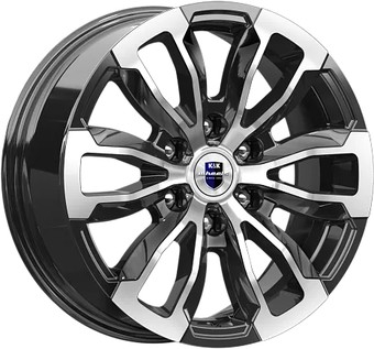 Литые диски K&K Меконг 18x7.5" 6x139.7мм DIA 106.1мм ET 30мм Алмаз черный