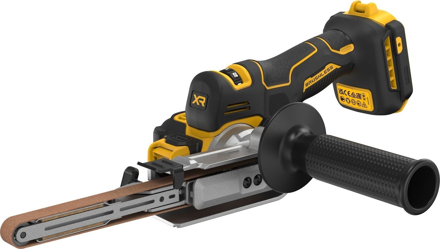 Ленточная шлифмашина DeWalt DCM200NT (без АКБ, кейс)