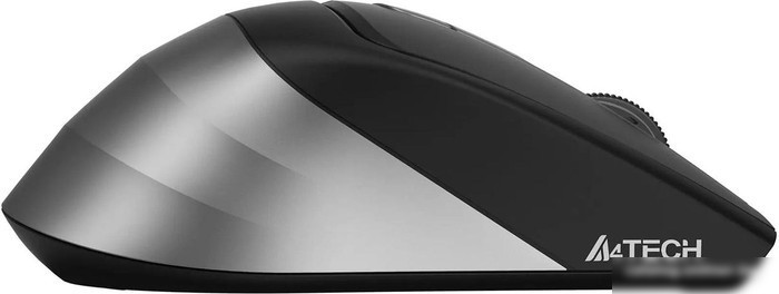 Мышь A4Tech Fstyler FG35S (черный/серебристый)