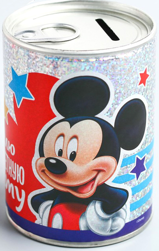 Копилка для денег Sima-Land Disney Коплю на заветную мечту Микки Маус и его друзья 4288640