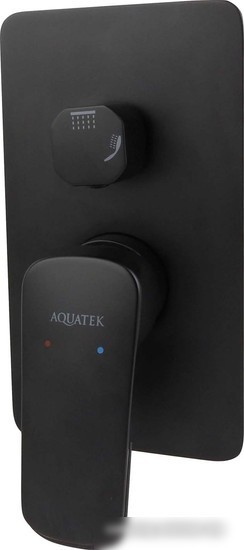 Душевая система Aquatek AQ1074MB (черный матовый)