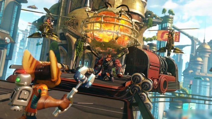 Игра Ratchet & Clank для PlayStation 4