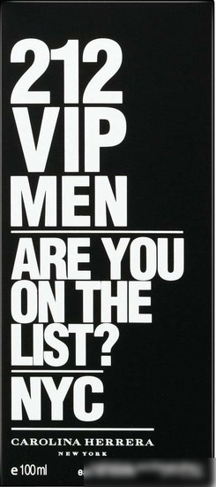 Carolina Herrera 212 VIP Men EdT (100 мл)