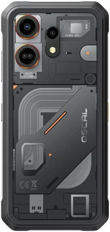 Телефон Oscal Marine 3 8GB/256GB (черный)