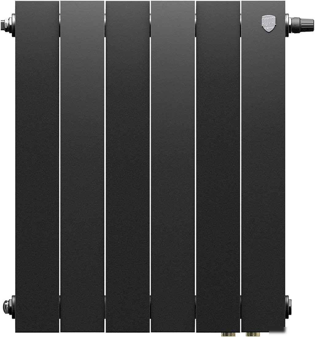 Биметаллический радиатор Royal Thermo PianoForte 500 Noir Sable VDR80 (6 секций)