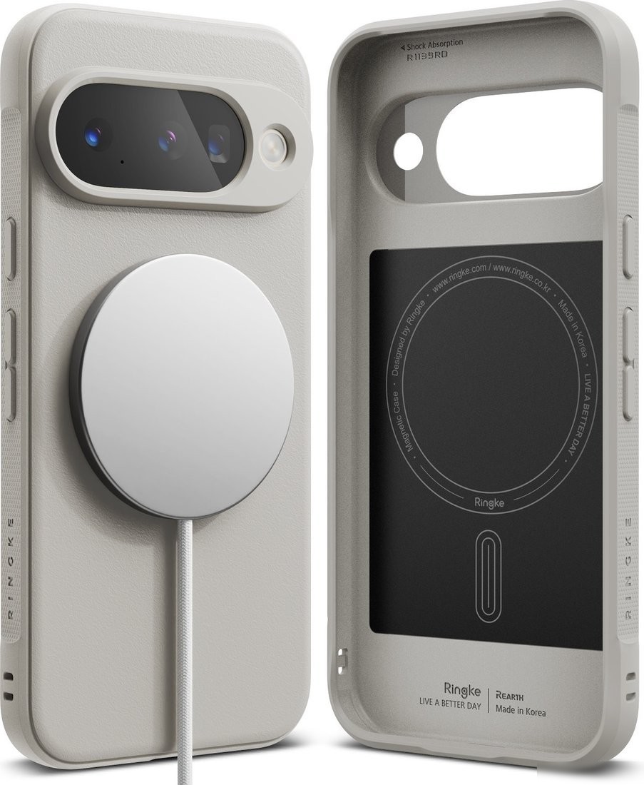 Чехол для телефона Ringke Onyx Magnetic для Pixel 10 (Warm Gray)