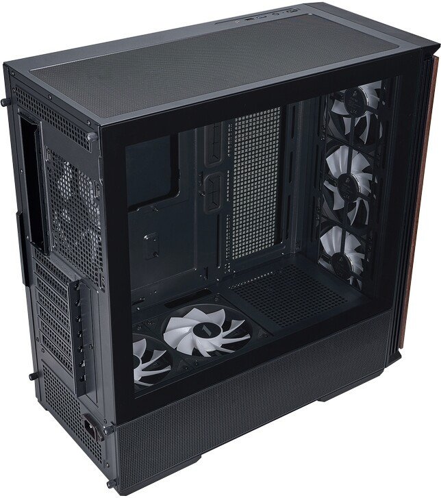 Корпус 1stPlayer WD7 ARGB WD7-BK-4FA7-2FA7R (черный)