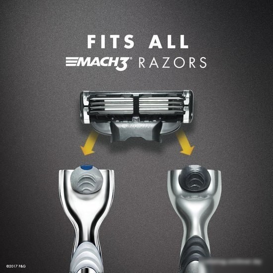 Сменное лезвие Gillette Mach3 (2 шт)