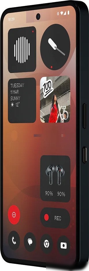 Телефон Nothing Phone (3a) 8GB/128GB (черный)