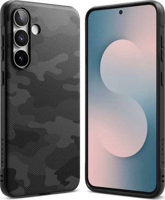 Чехол для телефона Ringke Onyx для Galaxy S25 Fe Camo Black