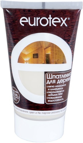 Шпатлевка Eurotex Для дерева 1.5 кг (белый)
