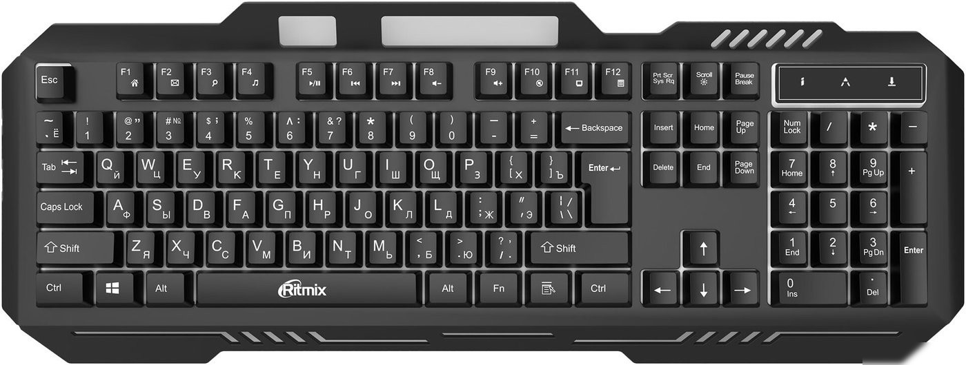 Клавиатура Ritmix RKB-221BL