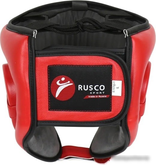 Cпортивный шлем Rusco Sport Pro с усилением XL (красный)