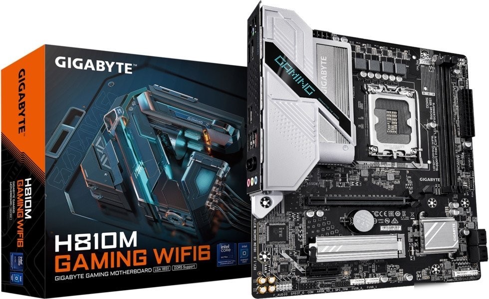 Материнская плата Gigabyte H810M Gaming WiFi6