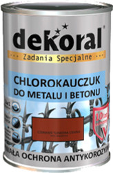 Эмаль Dekoral Хлоркаучуковая 0.9 л (белый)
