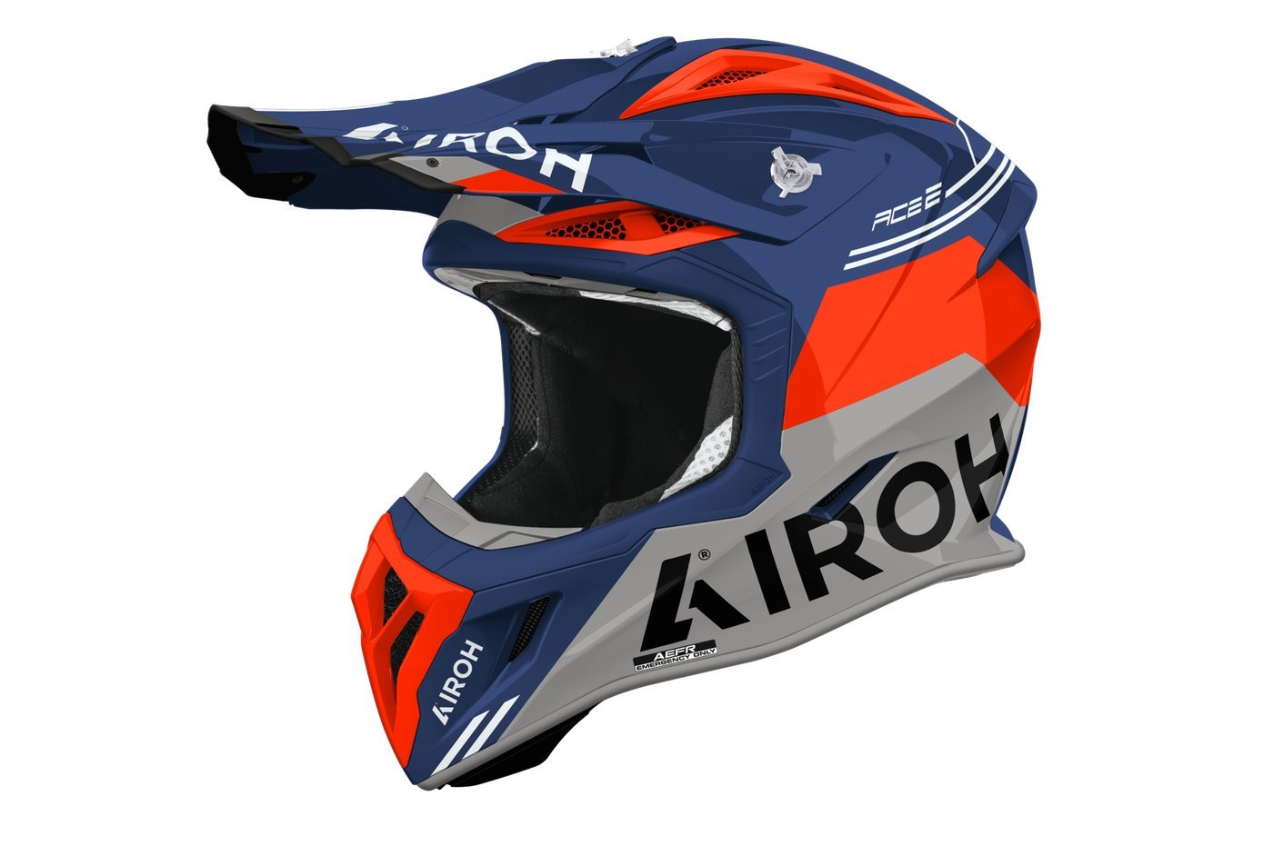 Мотошлем Airoh Aviator Ace 2 Fury AV22F82-XL (XL, лазурный глянец)
