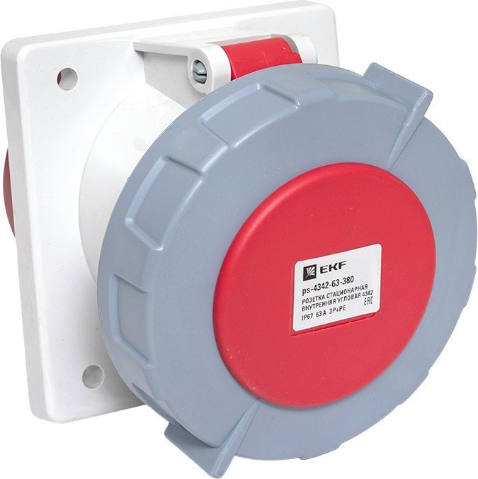Розетка промышленная EKF PROxima ps-4342-63-380