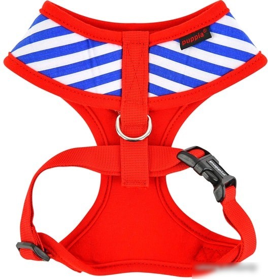 Шлейка Puppia Sport PATA-HA1735-NY-L (красно-голубой)