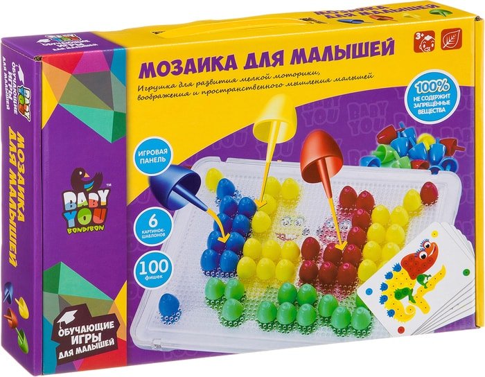 Мозаика/пазл Bondibon Baby You ВВ3746