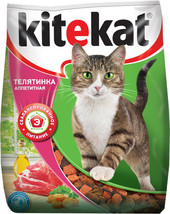 Корм для кошек Kitekat Телятинка аппетитная 2.2 кг