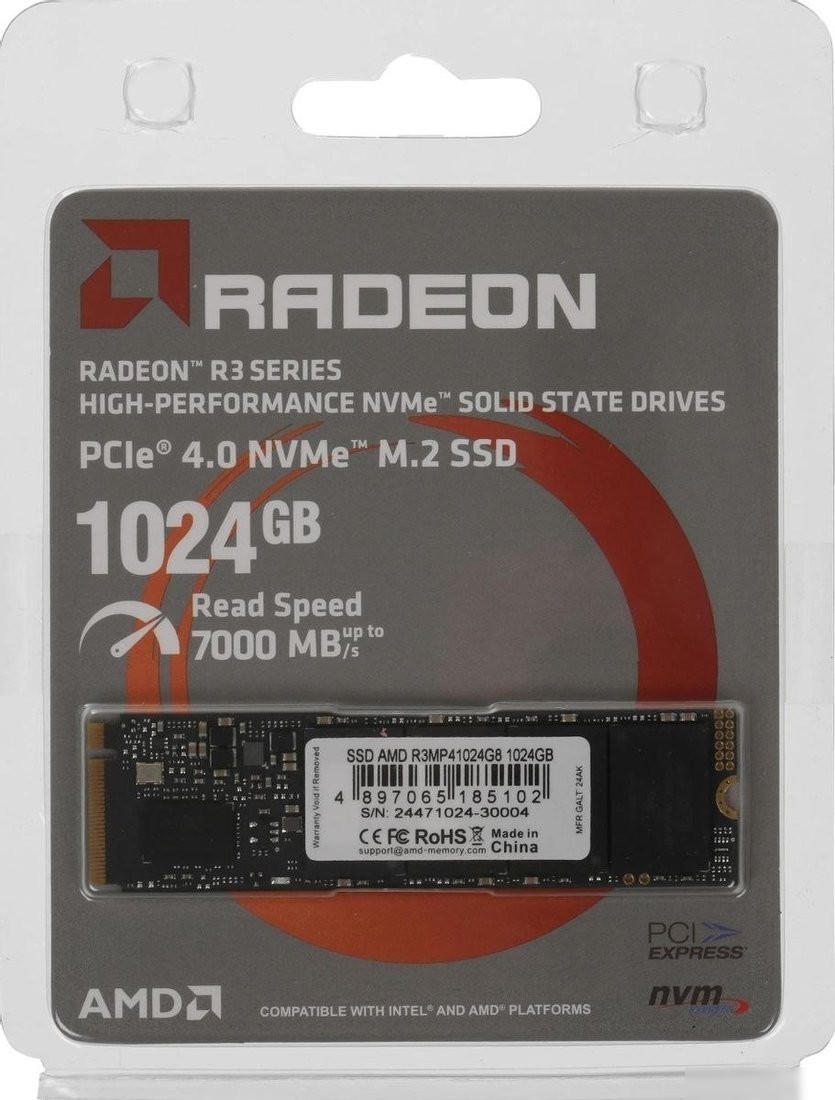 SSD AMD Radeon R3 1TB R3MP41024G8