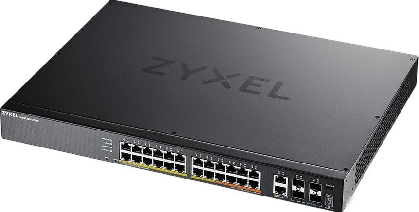 Управляемый коммутатор 3-го уровня Zyxel XGS2220-30HP