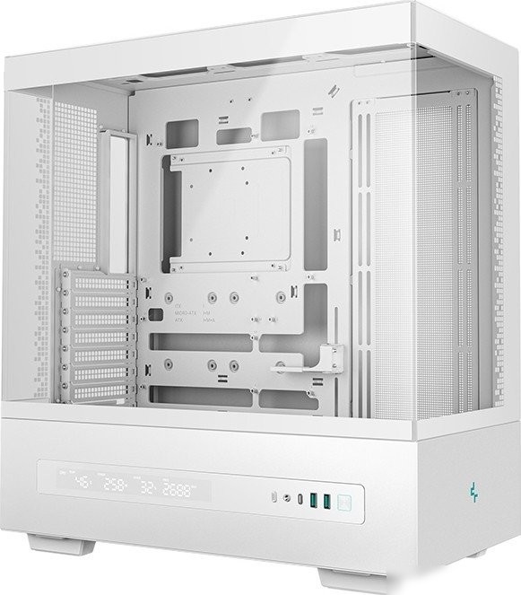 Корпус DeepCool CH690 Digital WH R-CH690-WHNNA0D-G-1