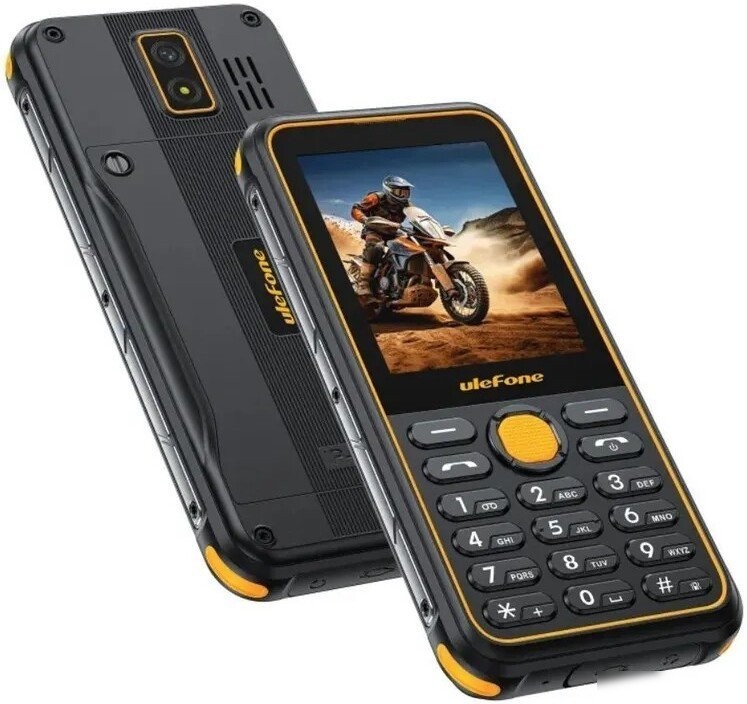 Кнопочный телефон Ulefone Armor Mini 4 (черный)