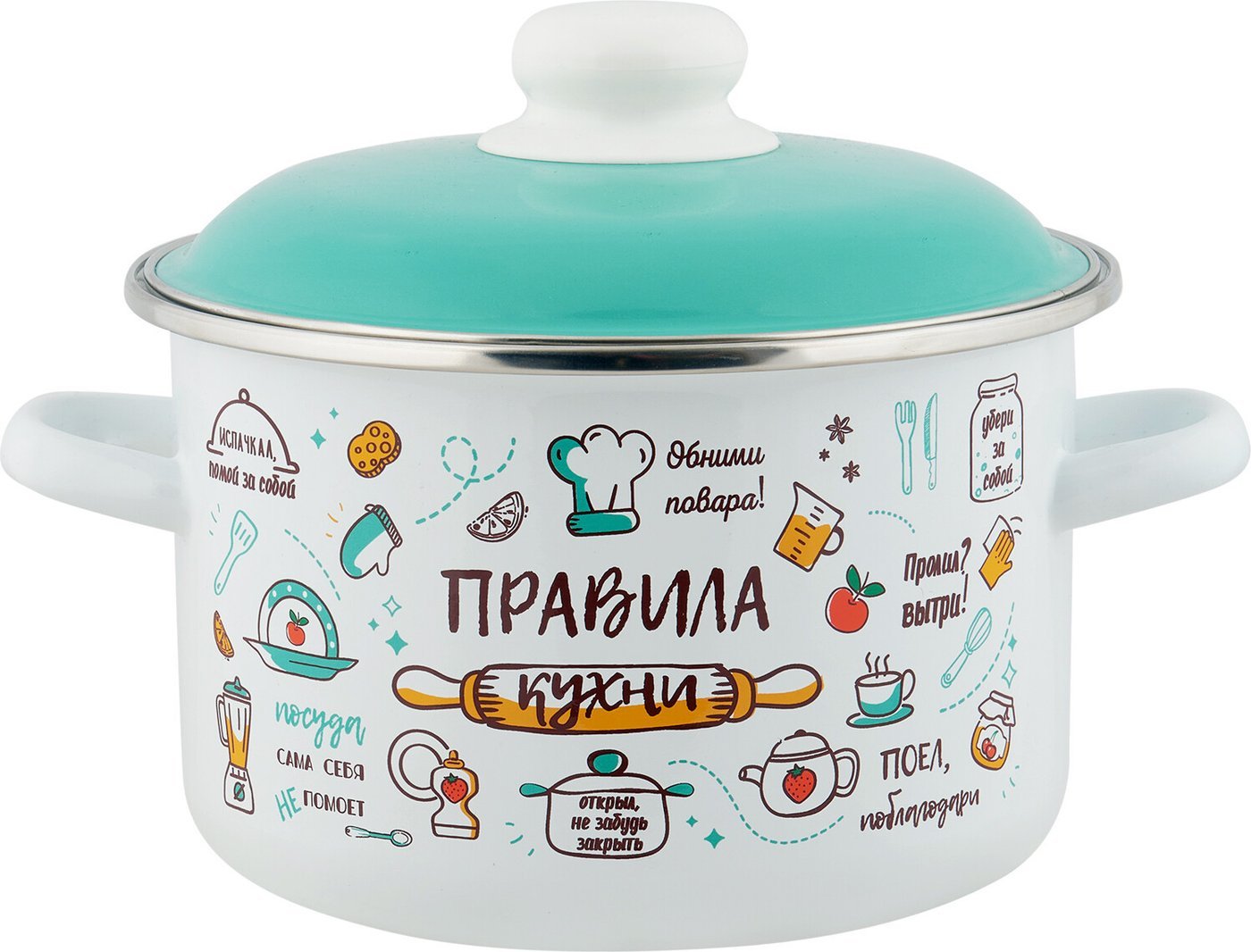 Кастрюля Appetite Правила кухни 6RD161M