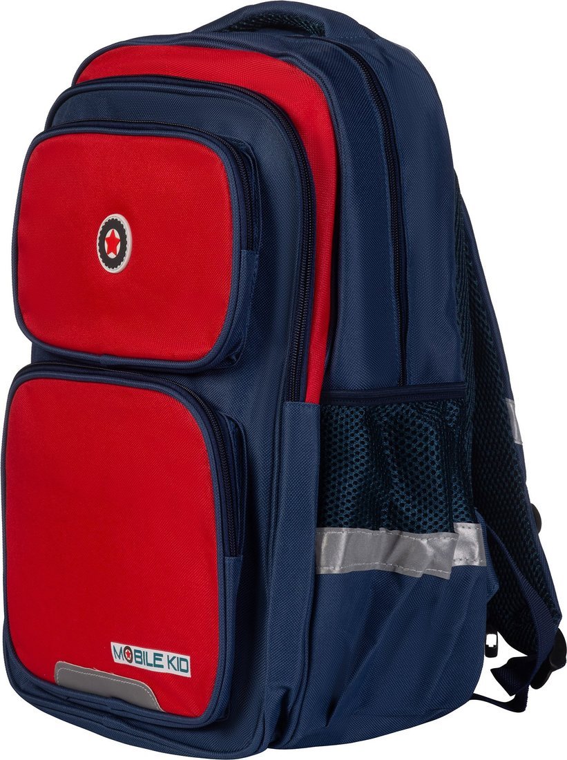 Школьный рюкзак Mobile Kid Formal SBP200 (красный/синий)