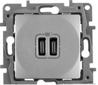 Розетка USB Legrand Valena 672494