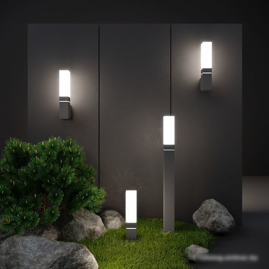 Садовый светильник Elektrostandard Techno Led 1537 (серый)
