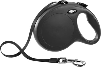 Flexi New Classic L Tape 8 m (черный)