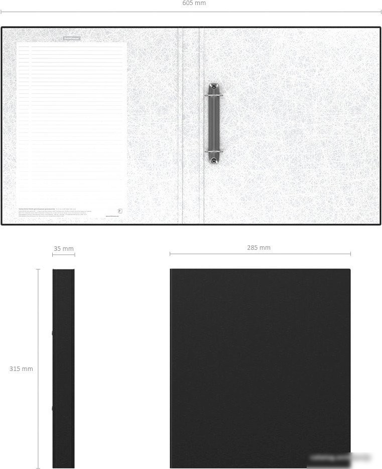 Erich Krause Standard 35 мм 38207 (черный)
