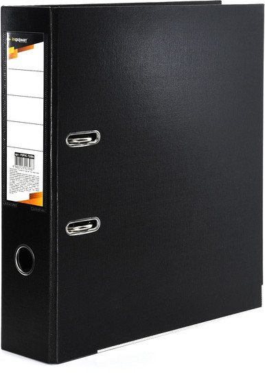 Папка-регистратор inФормат P2PVC-75/Blk