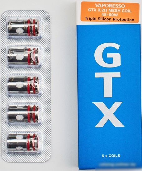 Набор испарителей Vaporesso GTX 2 0.2 Ом (5шт)