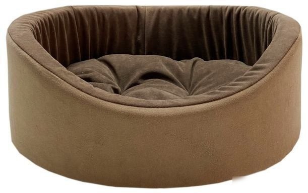 Лежак Homepet №2 82863 (49x43x17см, латте) Лежак Homepet №2 82863 (49x43x17см, латте)