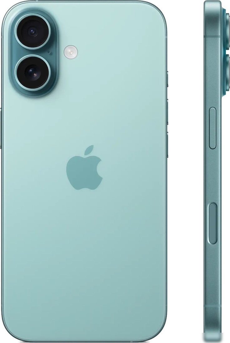 Телефон Apple iPhone 16 512GB (бирюзовый)