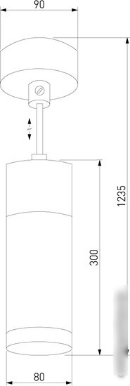 Лампа Евросвет Double Topper 50135/1 LED (хром/белый)