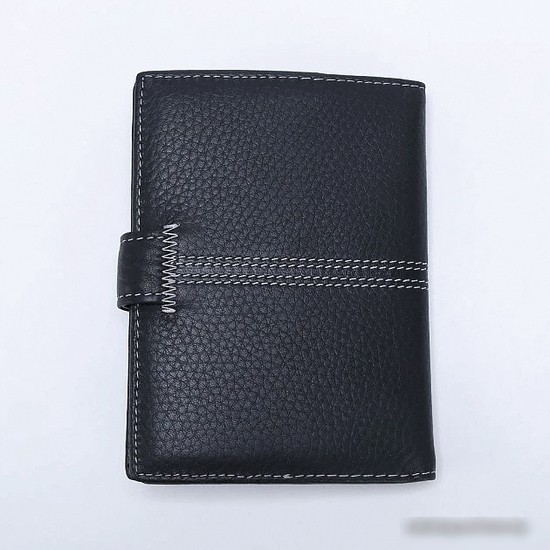 Обложка на документы Poshete 852-317-35K-BLK (черный)