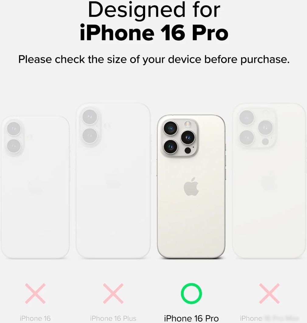 Чехол для телефона Ringke Fusion Magnetic Magsafe для iPhone 16 Pro Clear
