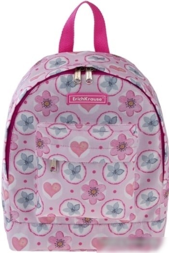Рюкзак Erich Krause EasyLine Mini 6L Pink Flowers 48276