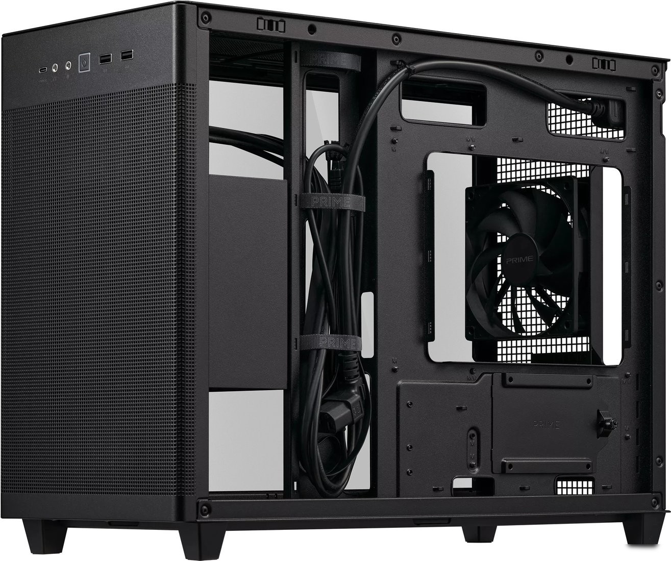 Корпус ASUS Prime AP201 TG (черный)