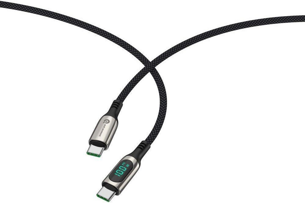 Кабель Atomic 30.392 USB Type-C - USB Type-C (1.5 м, черный)