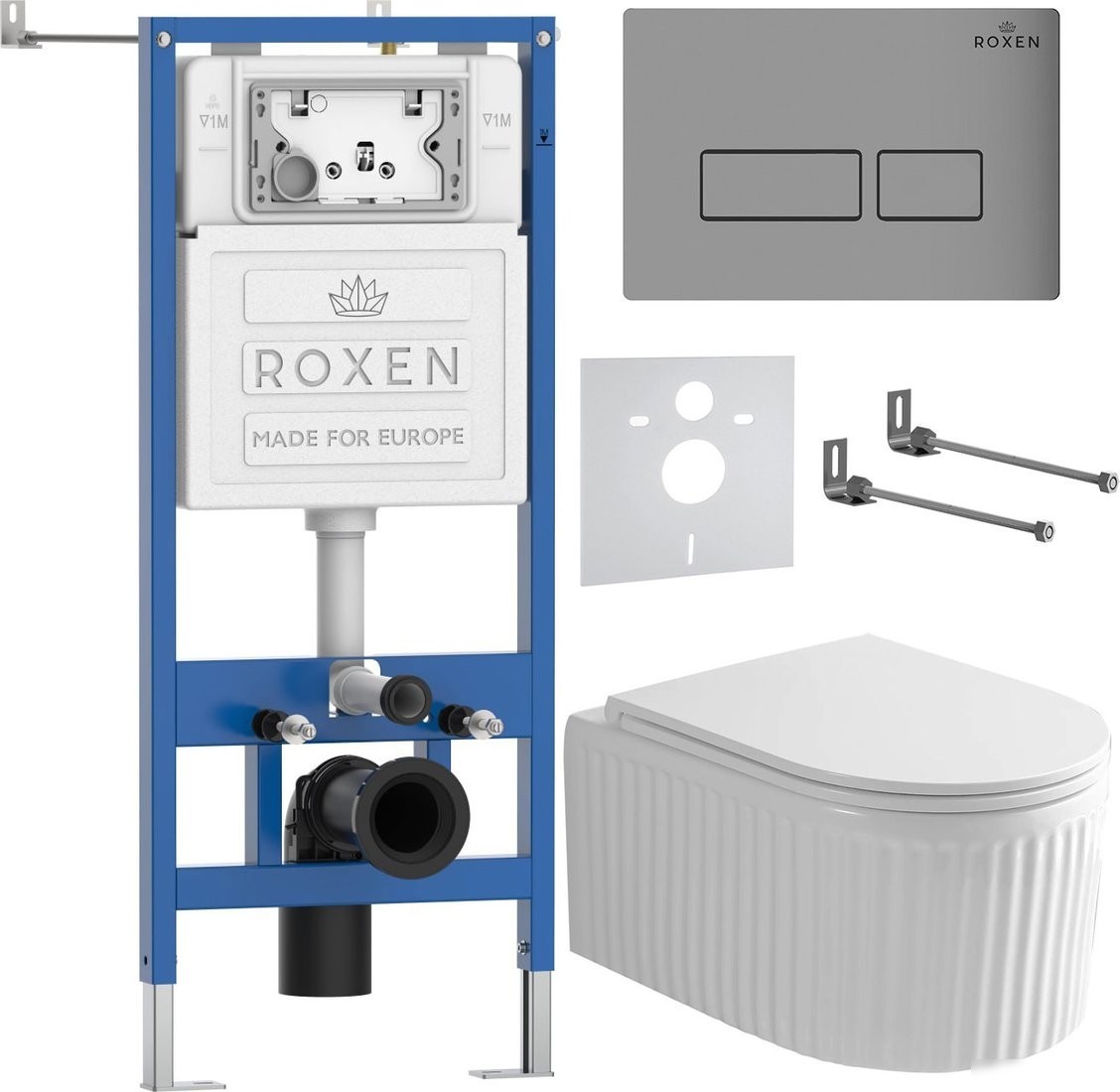 Унитаз подвесной Roxen StounFix Dual Fresh 968214