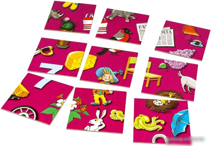 Развивающая игра Bondibon Логомозаика. Звуки [З], [З'] и [С], [С'] ВВ4249