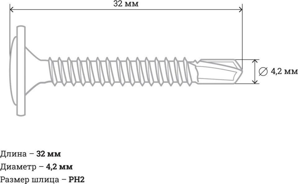 Саморез Gigant 123577 (1кг)