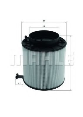 Воздушный фильтр Mahle Knecht LX2091D