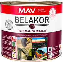 Алкидная грунтовка Belakor 01 (2.4 л, красно-коричневый)